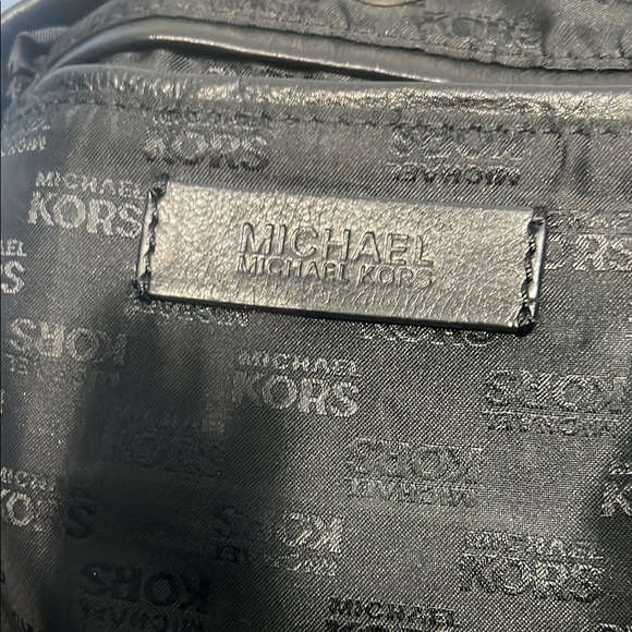 Michael Kors Black and Tan Crossbody Bag - Picture 2 of 7